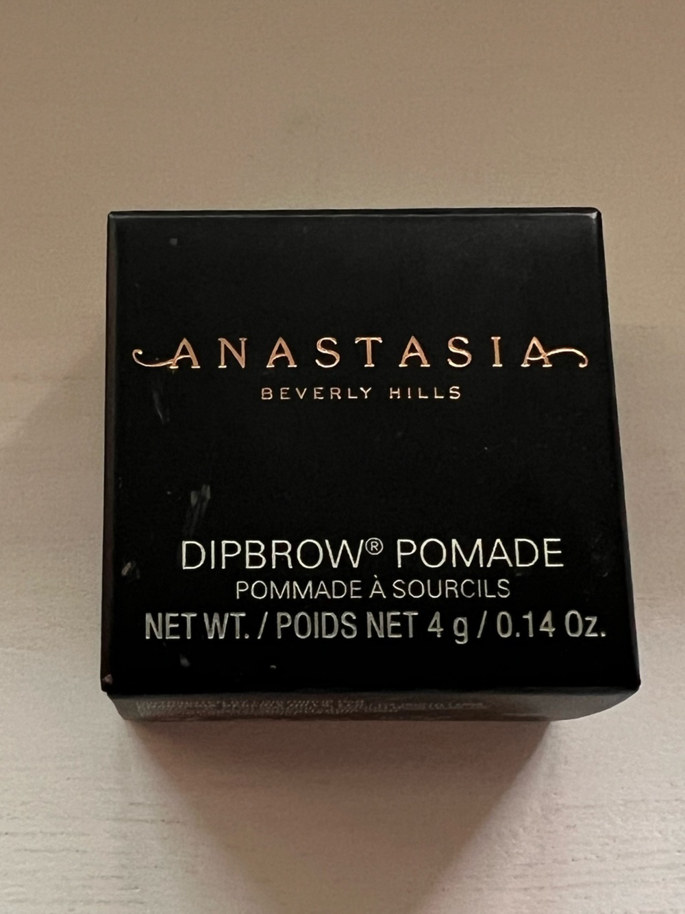 Anastasia Beverly Hills Dipbrow Pomade - Black and Rose Gold Accents